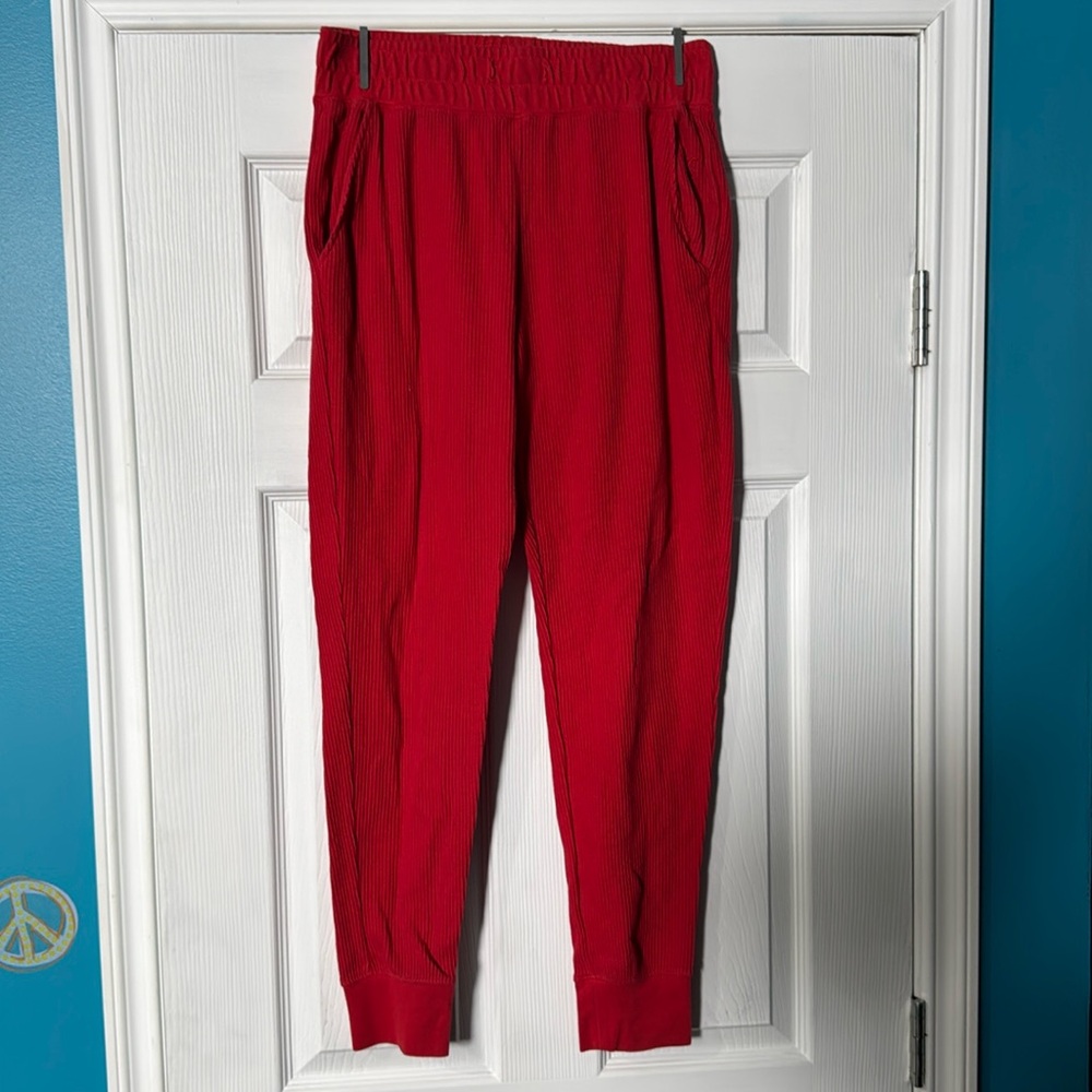 Zyia waffle joggers